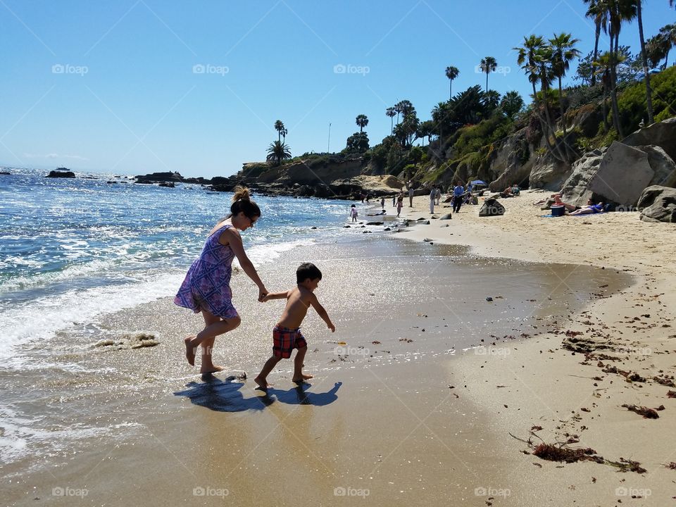 Beach, Seashore, Travel, Water, Sand