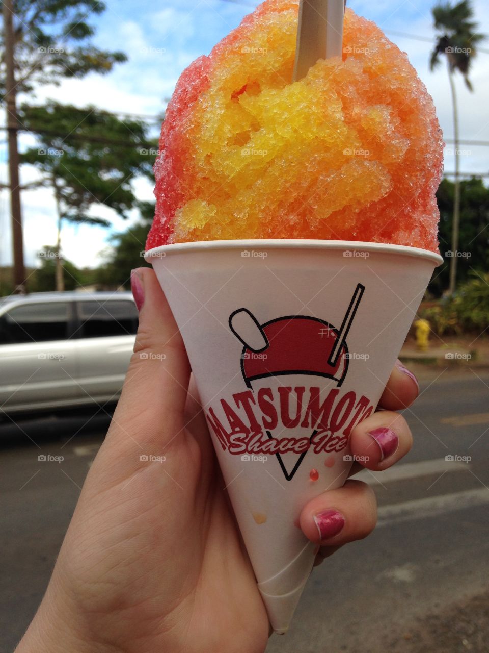 best shaved ice on the island 