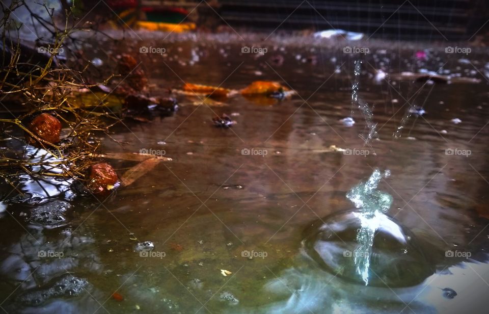 raining with the flow