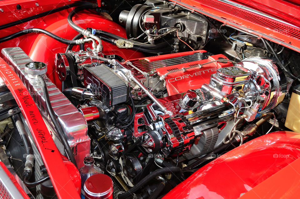 classic power corvette chrome by delvec