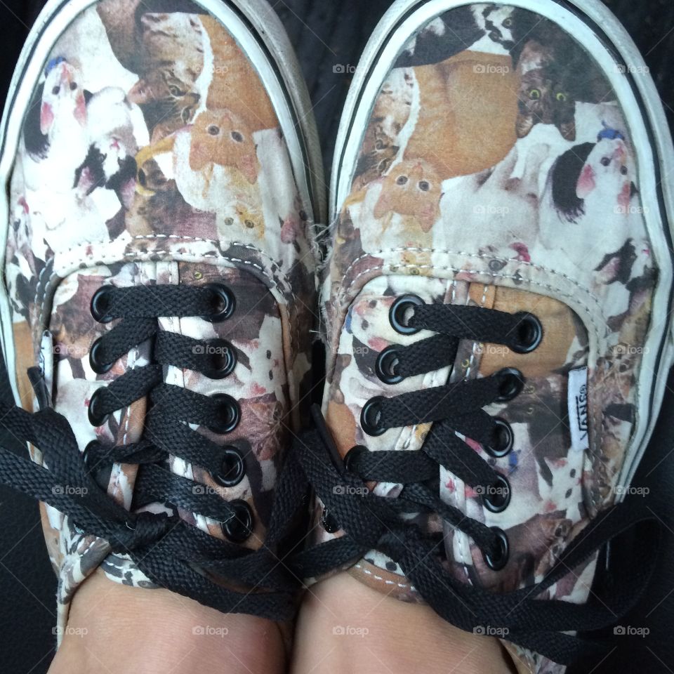 Cat vans. Cats are perfect and shoes are necessary. What better than these vans shoes with cats all over??