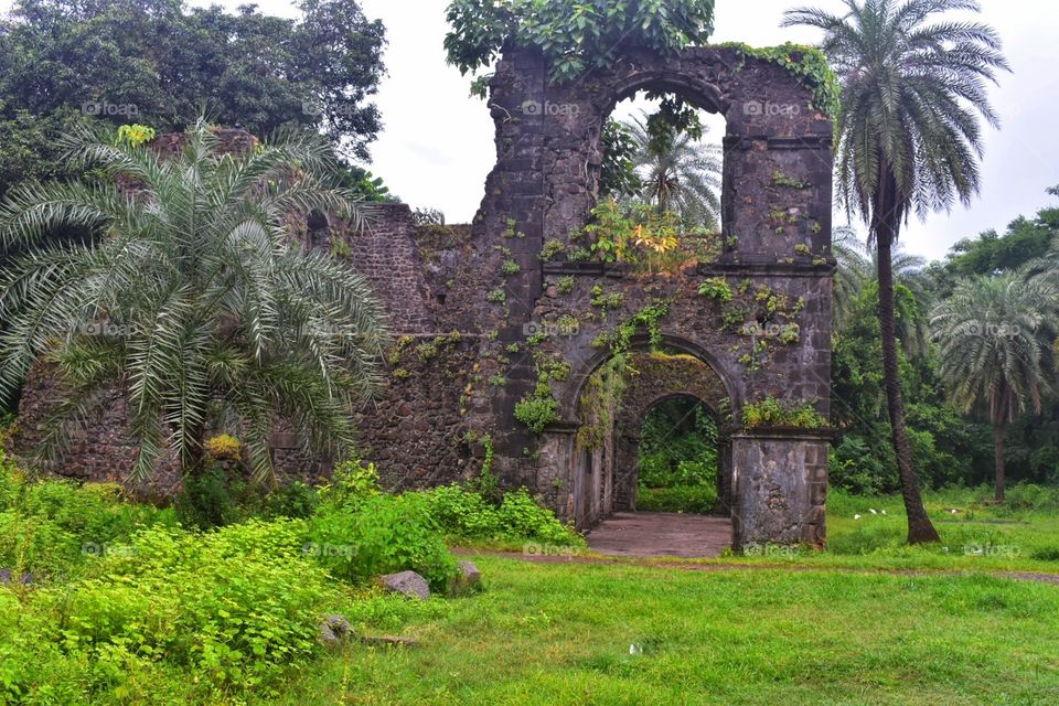 Fort Bassein, also known as the Vasai Fort or Fort Baçaim from Mumbai India