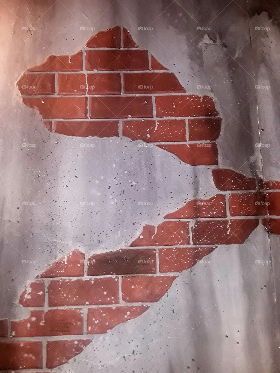 Cool Brick Wall Rectangle Squares