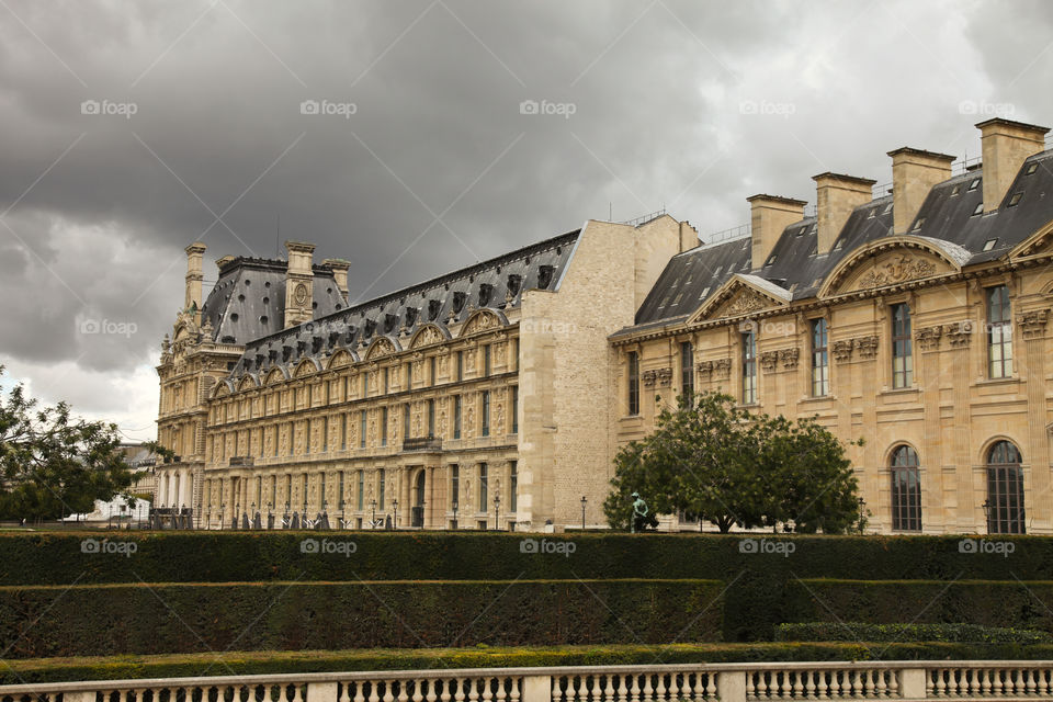 Louvre in Paris. 