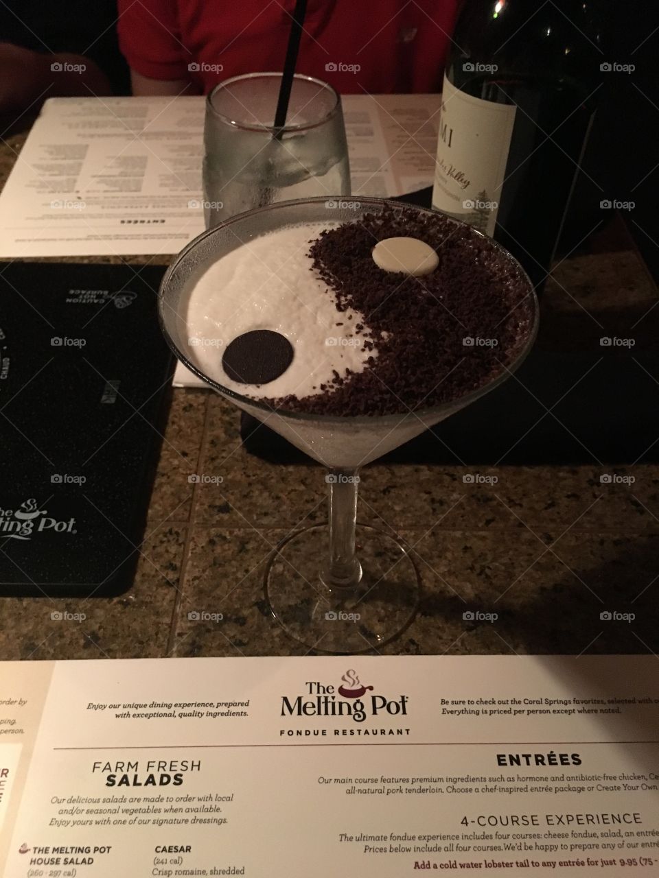 Yin and yang martini