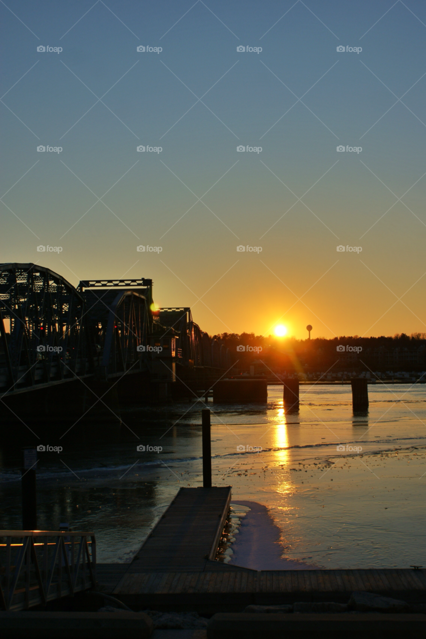 winter landscape sky pretty by somebeach