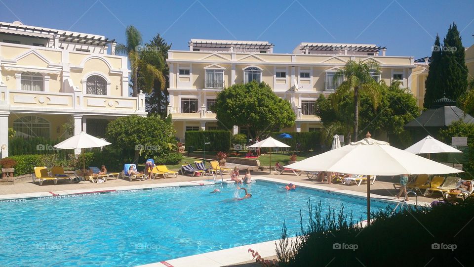 Big 5 star hotel. nice spring