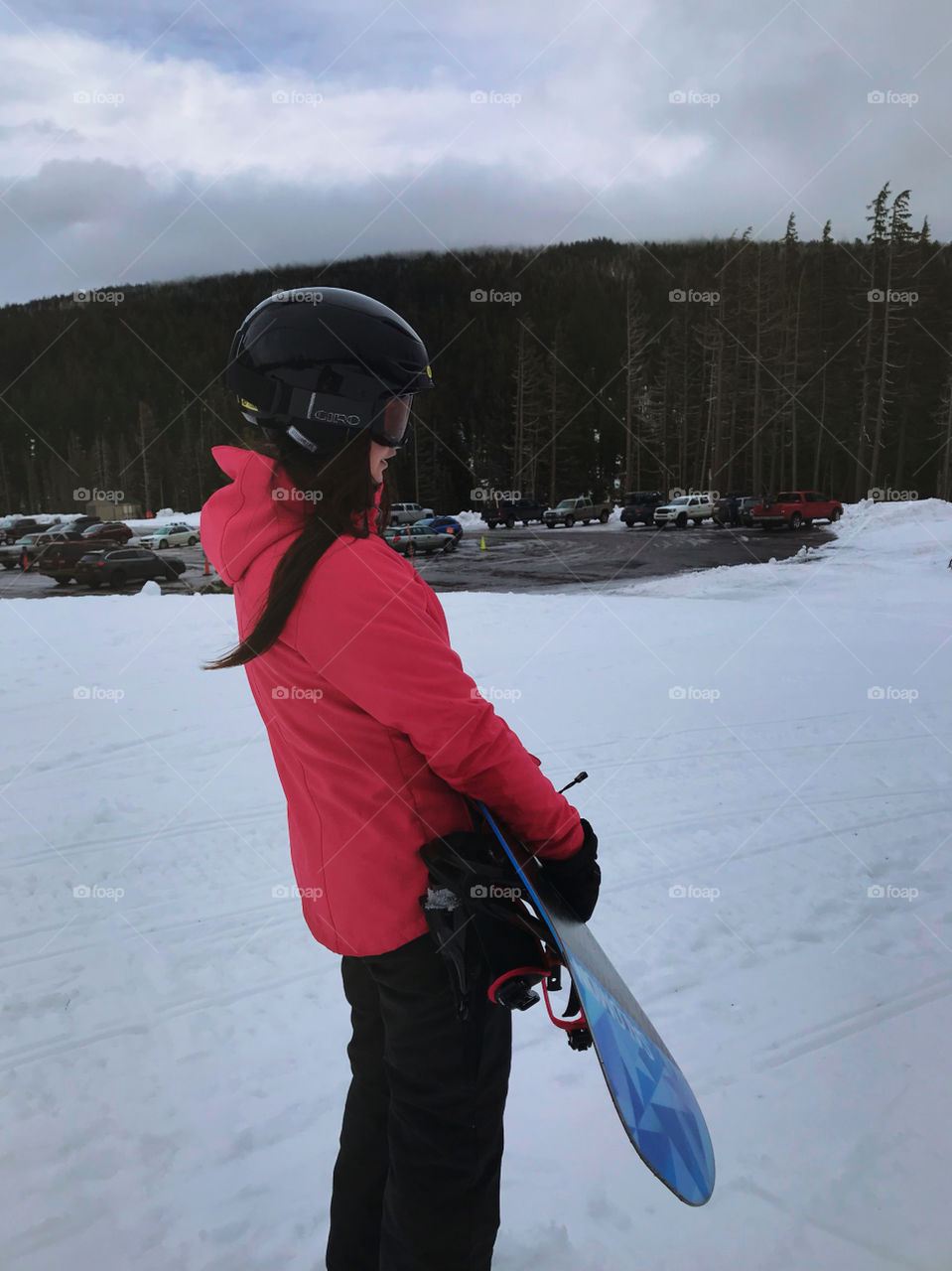 Snowboarding at Mount Bachelor