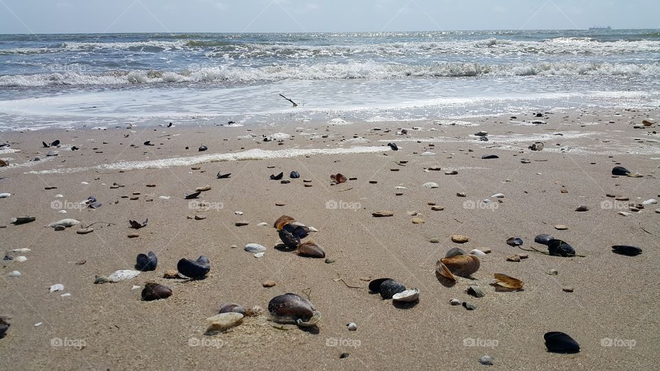 Beach, Sand, Seashore, Sea, Ocean
