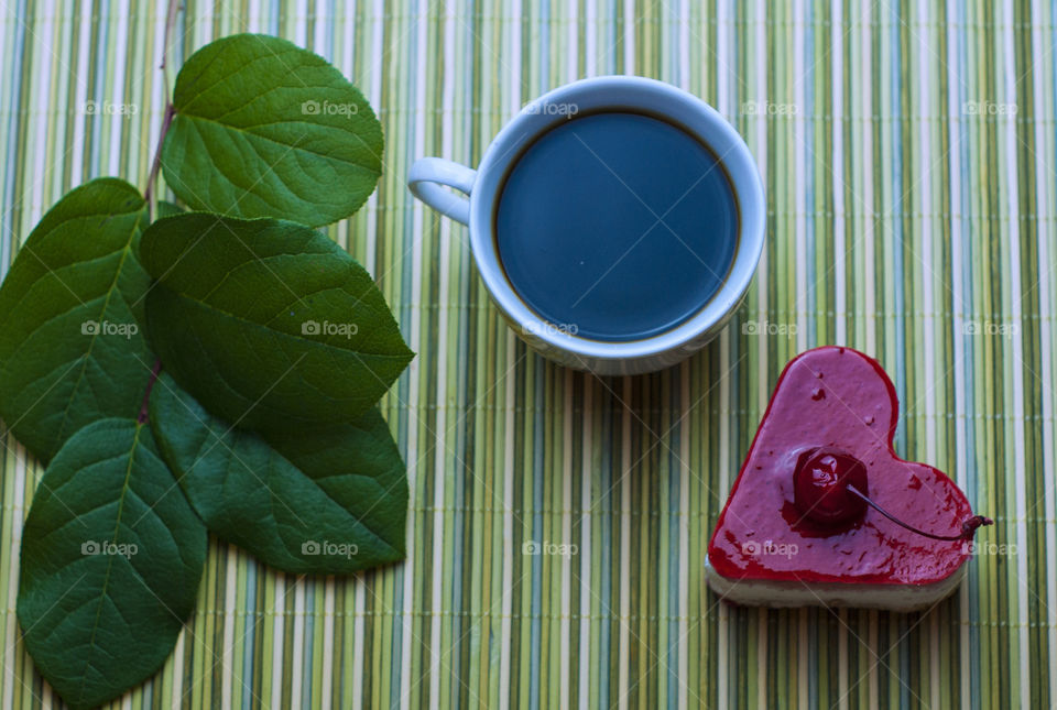 a cup of coffee