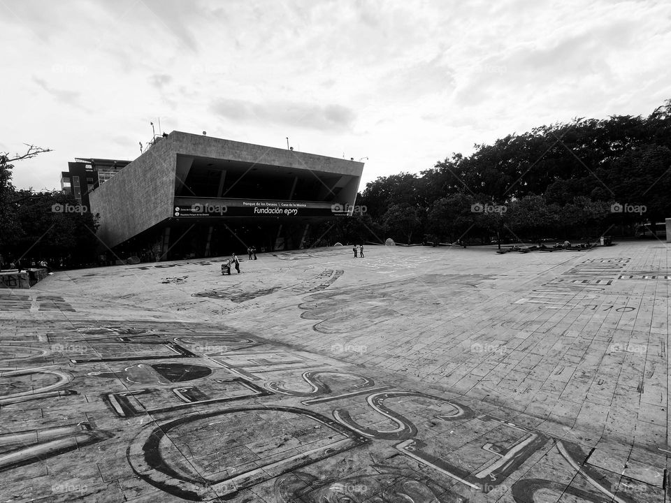 Skate parks in the architecture 