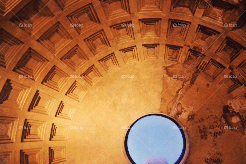 The Pantheon. The Pantheon, Rome, Italy. Built in	118–128 AD