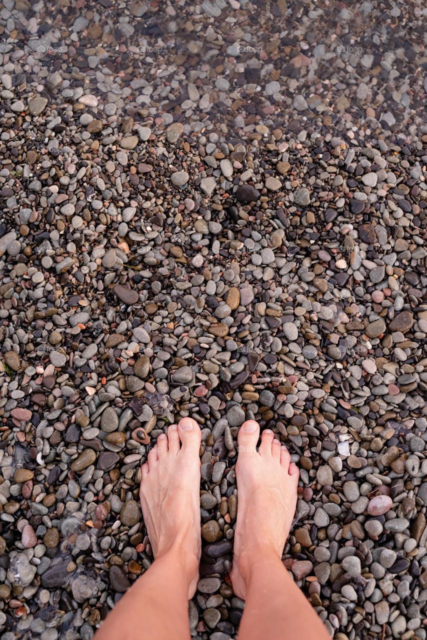 beautiful summer beach