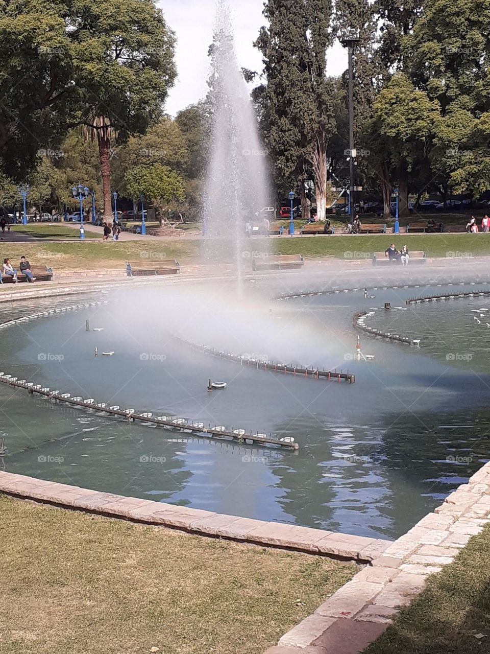 plaza Independencia de ciudad de Mendoza