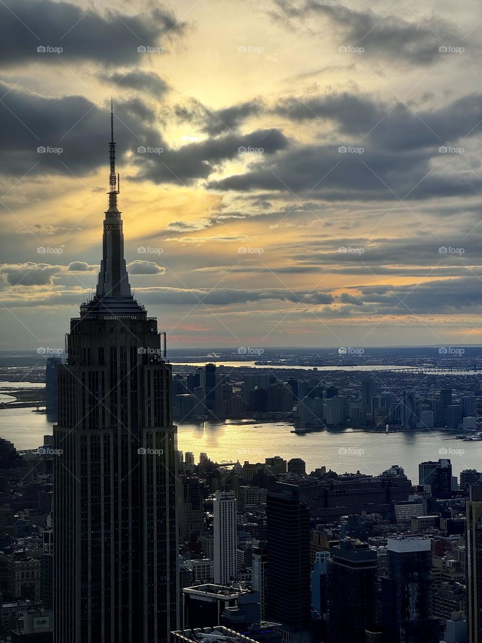 Empire State sunset 