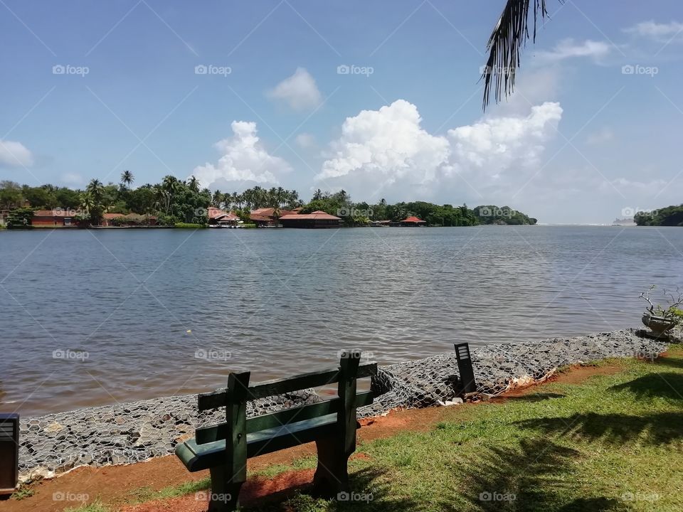 Lake side view 😊👍🏼💙💙💙💙