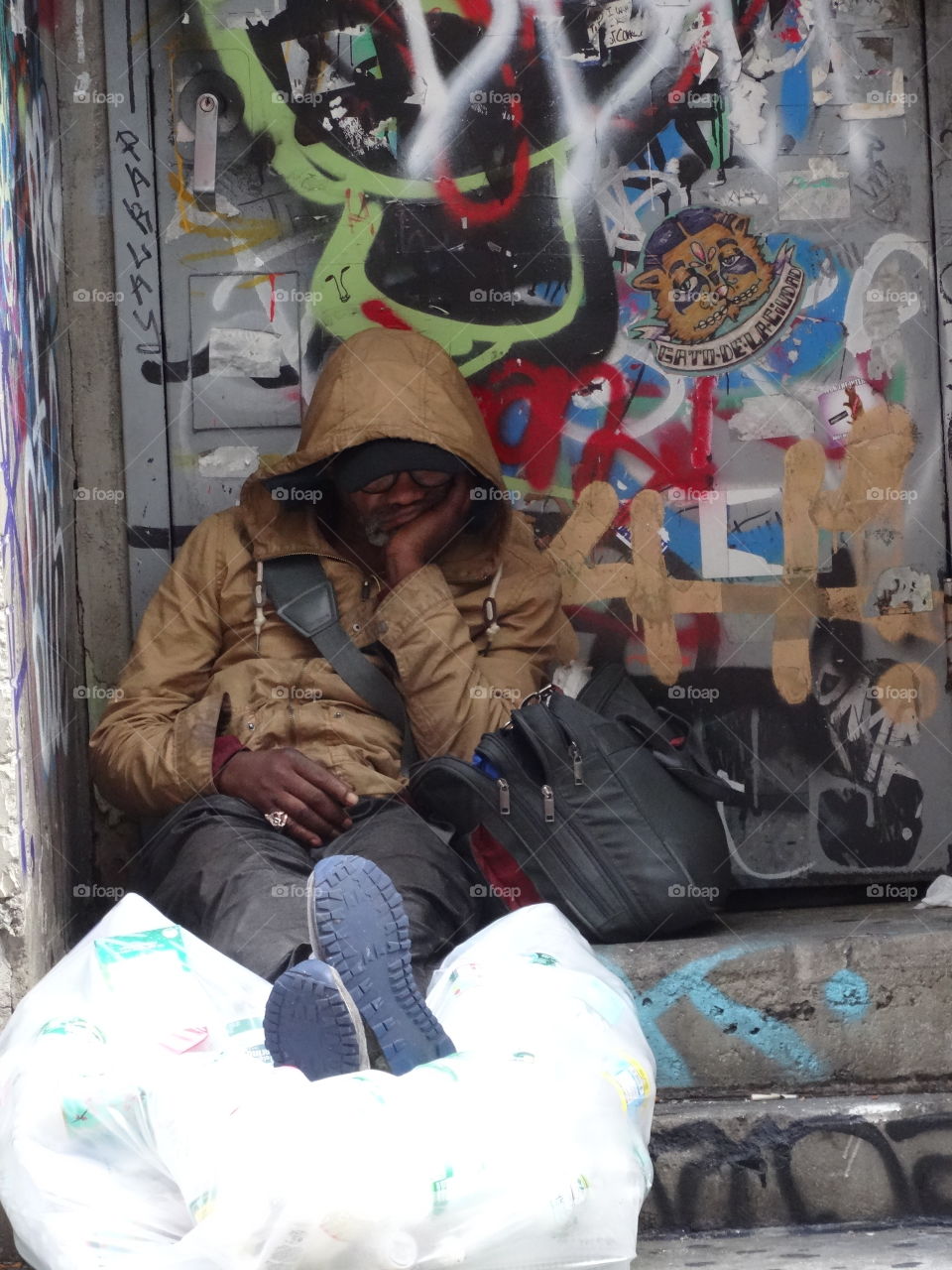 bored homeless