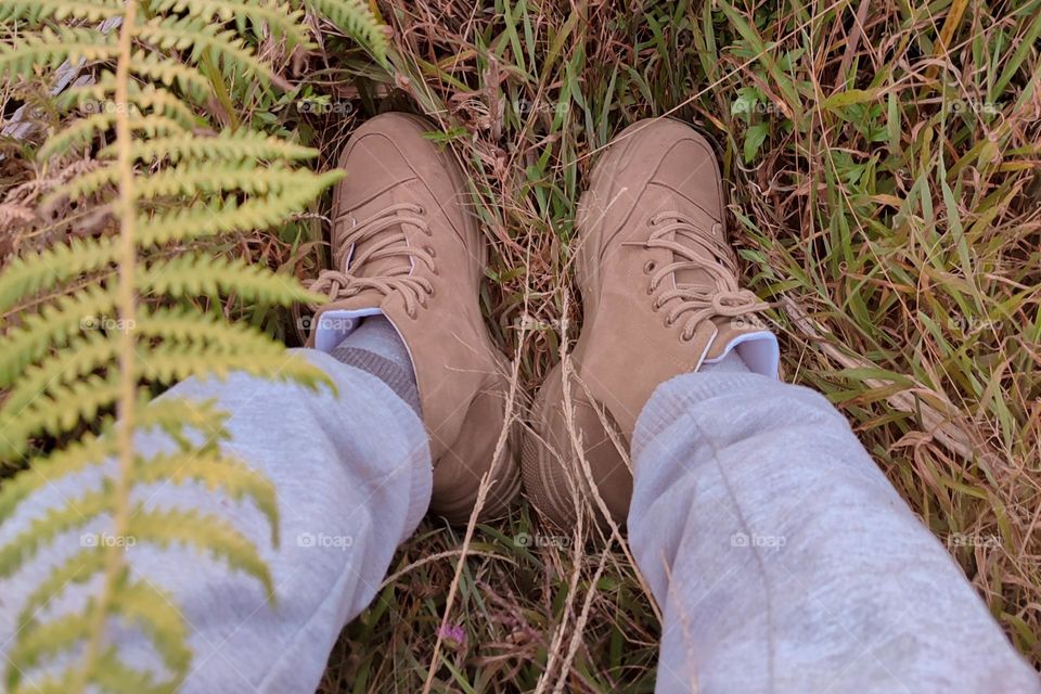 almost got lost on the hiking trail