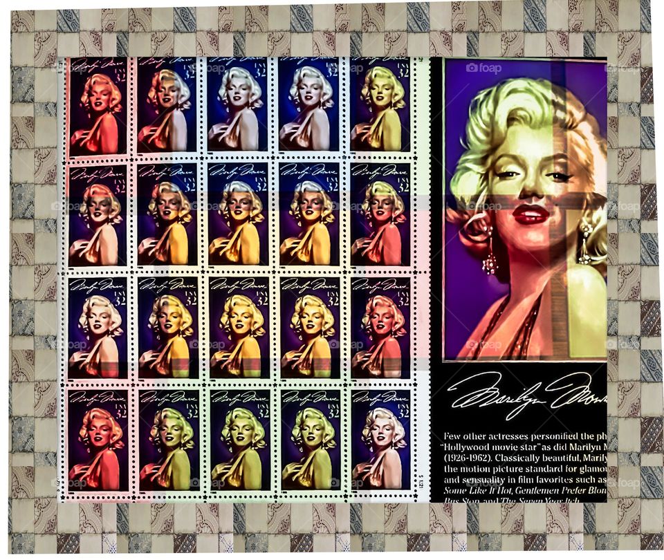 Marylin Monroe definitely not square. She was squared away for sure. 