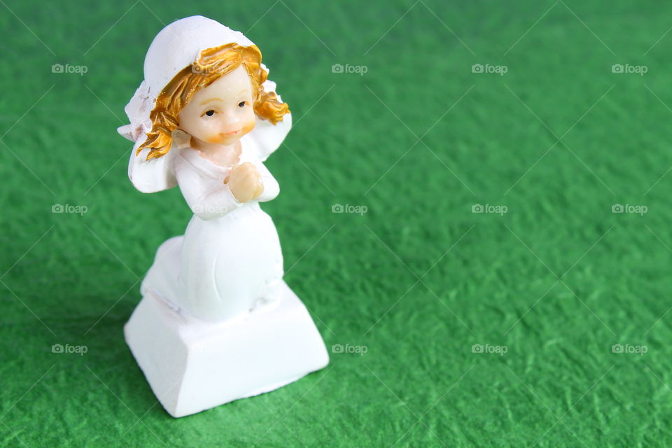 bride miniature toy figurine