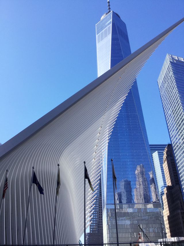 Liberty Tower and The Oculus in NYC