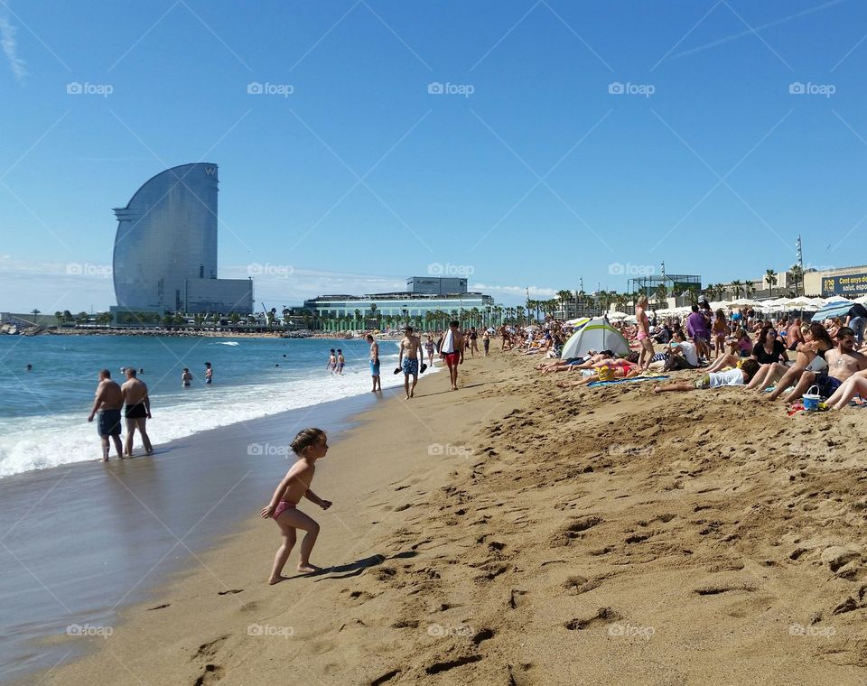 Beach, Water, Seashore, People, Travel