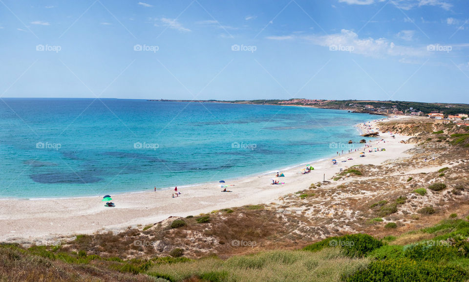 Sardinian beach