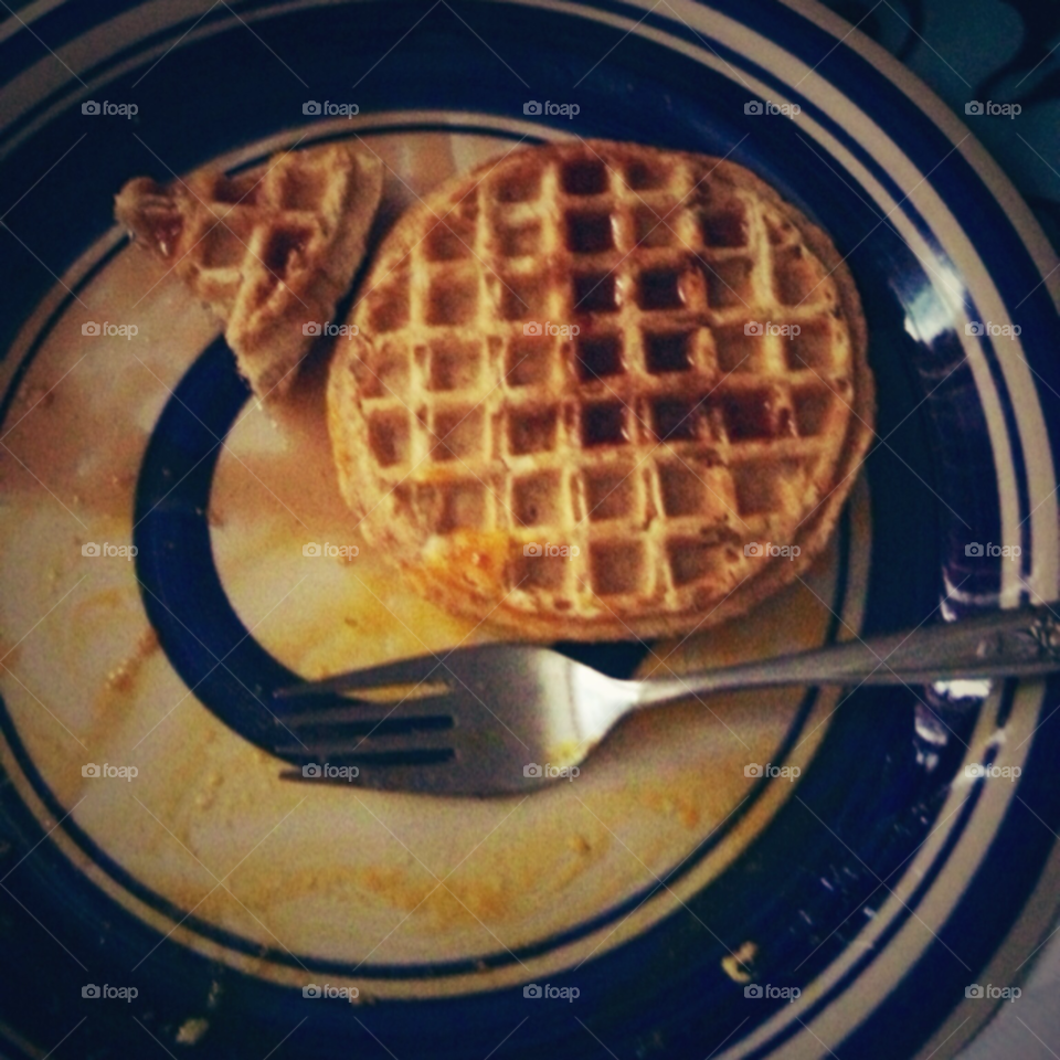 food morning breakfast waffles by Nannon87