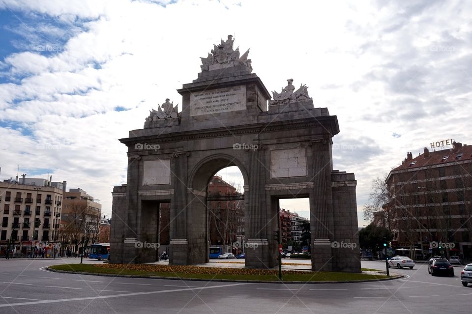 Puerta de Toledo, Madrid, Spain 