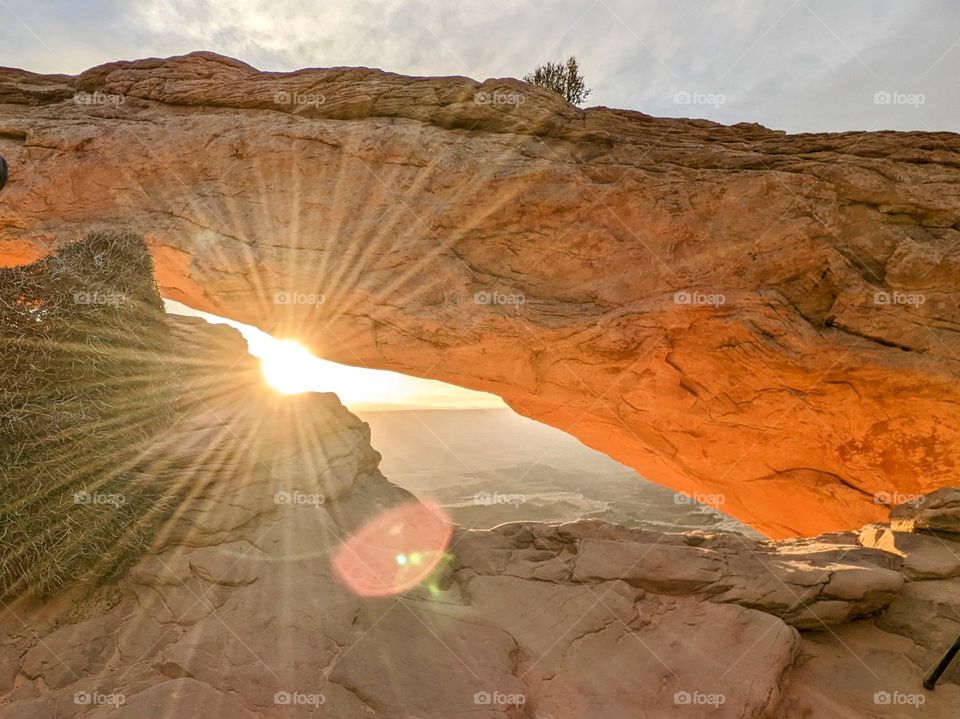 Mesa Arch sunburst
