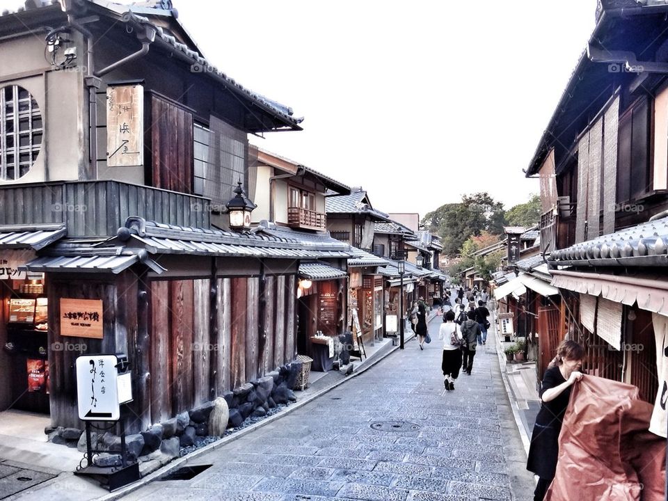 A street in Kyoto, Japan