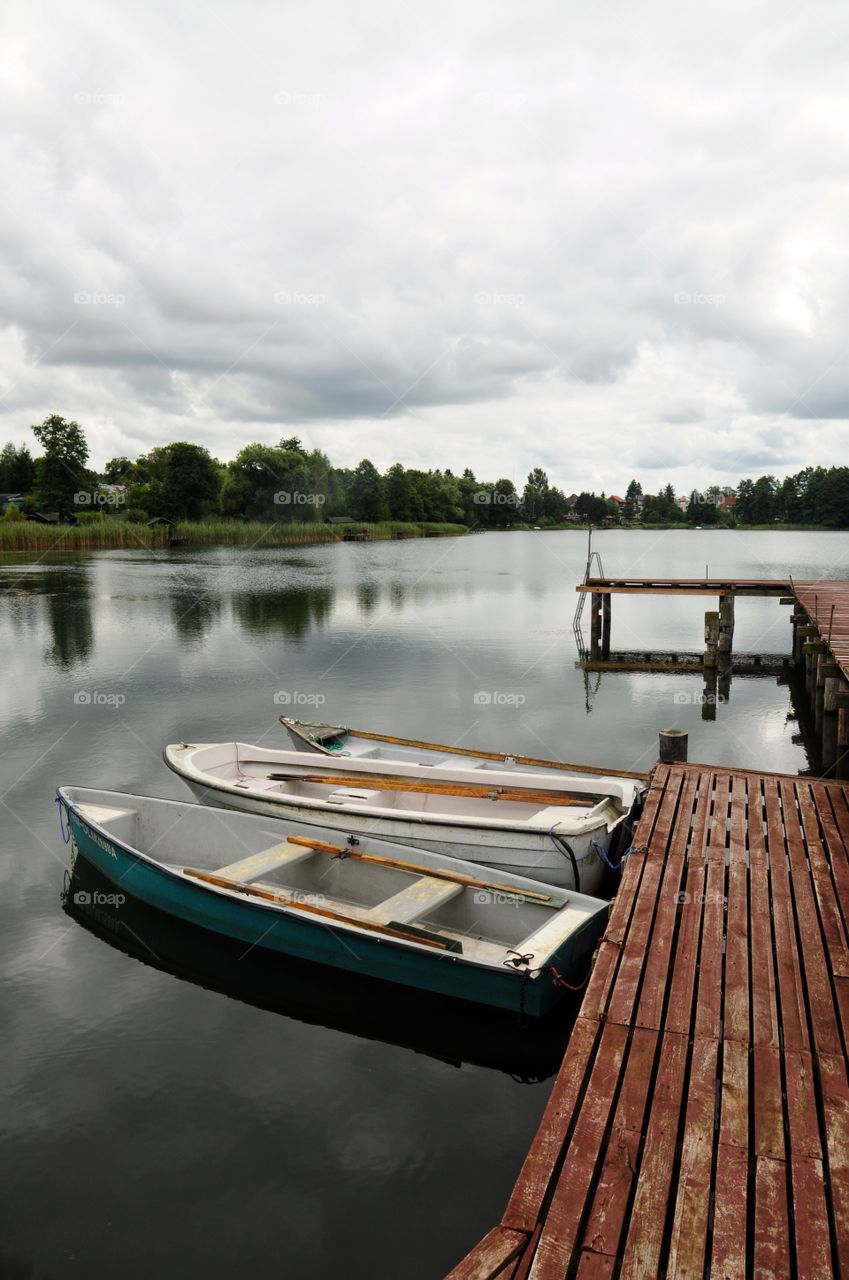 Water, No Person, Lake, Wood, River