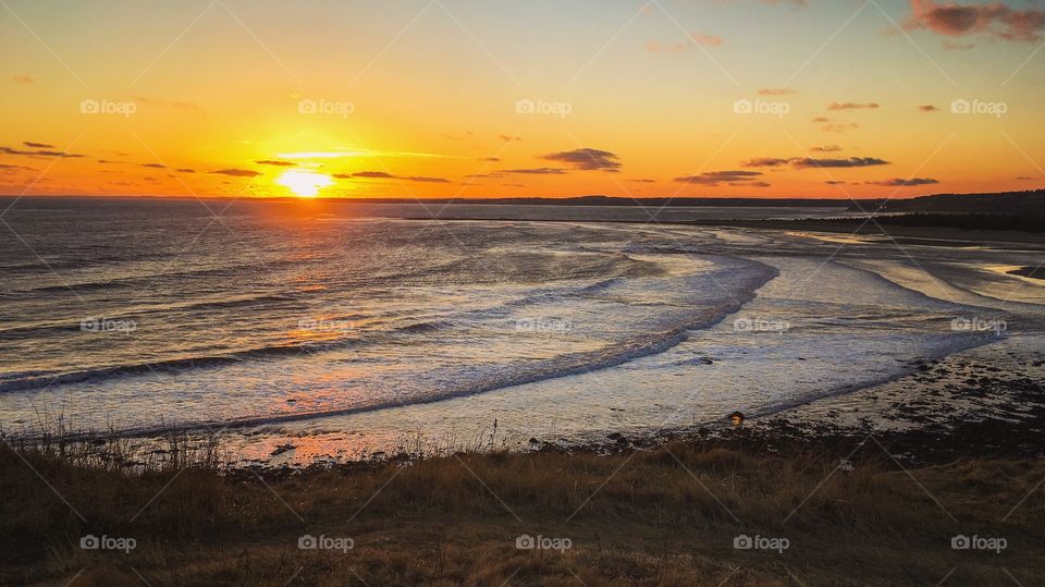Sunset, Lawrencetown Beach, Nova Scotia