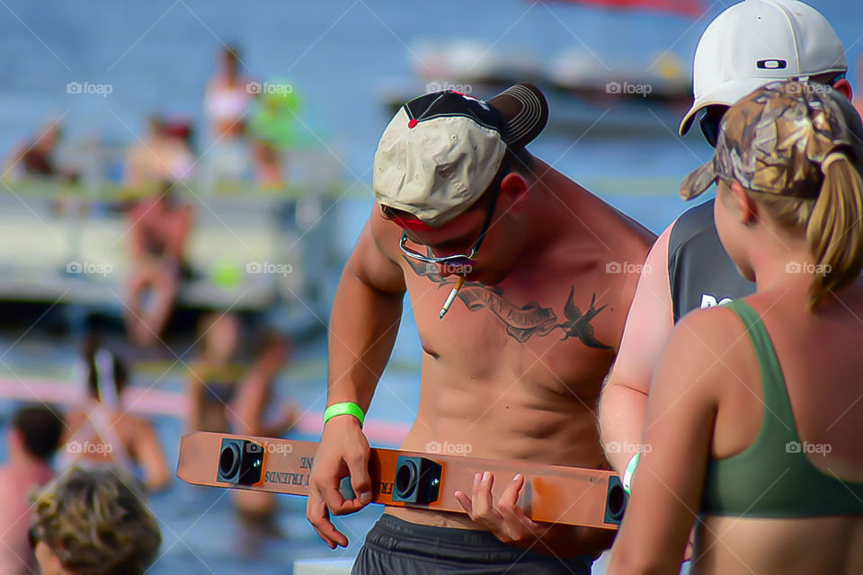 Shotski slash air guitar