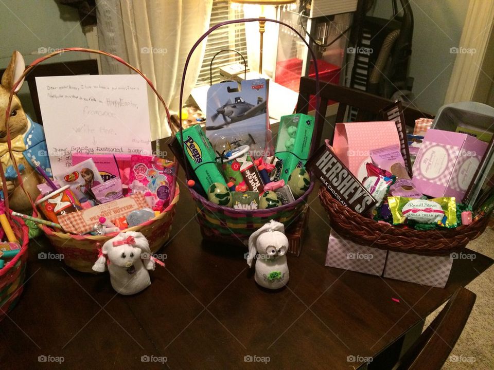 Easter baskets 