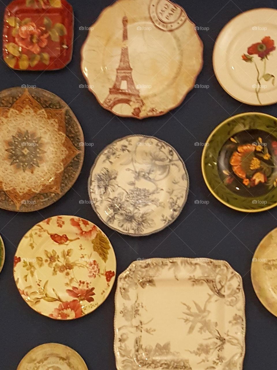 Collection of antic plates