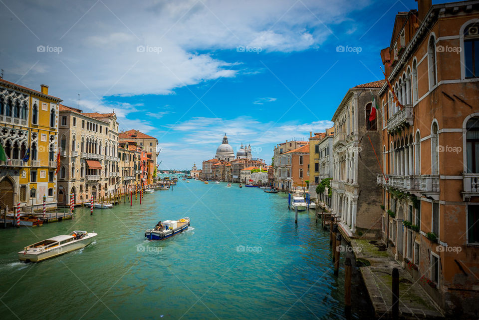 The Grand Canal in Venice