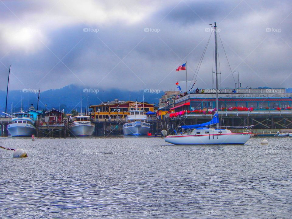 Monterey wharf