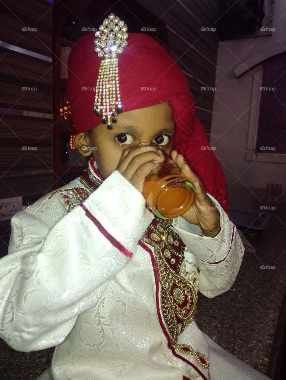 little groom, indian little groom, dulha, drinking maza, child groom, indian marriage kid