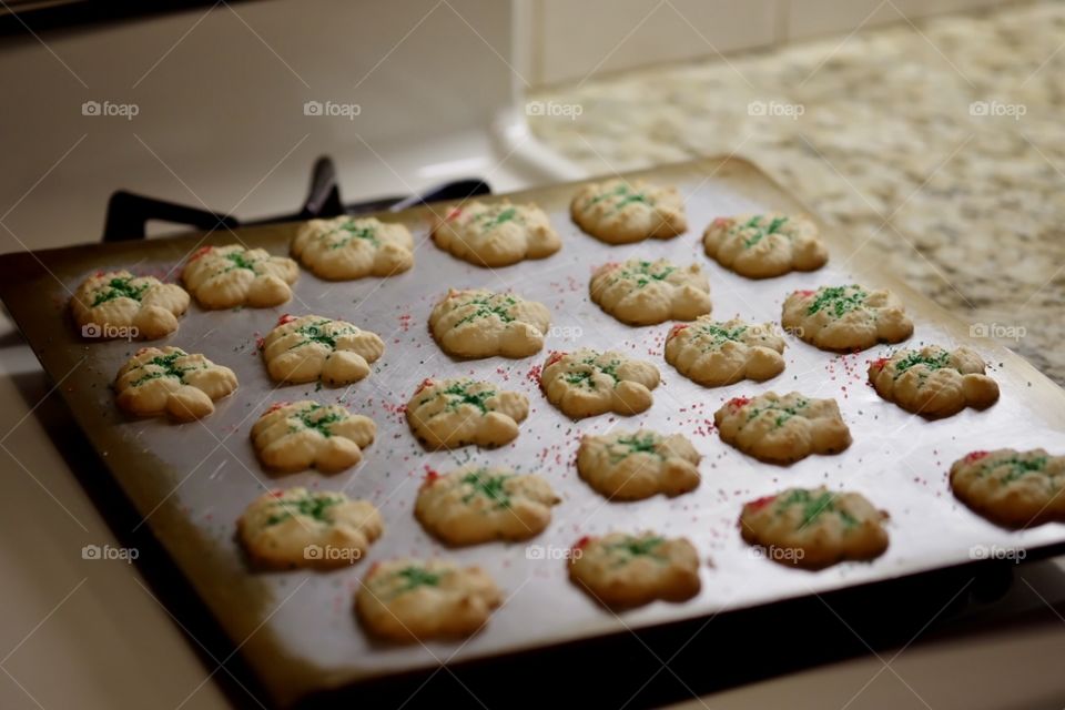 Preparing Snacks For Santa 