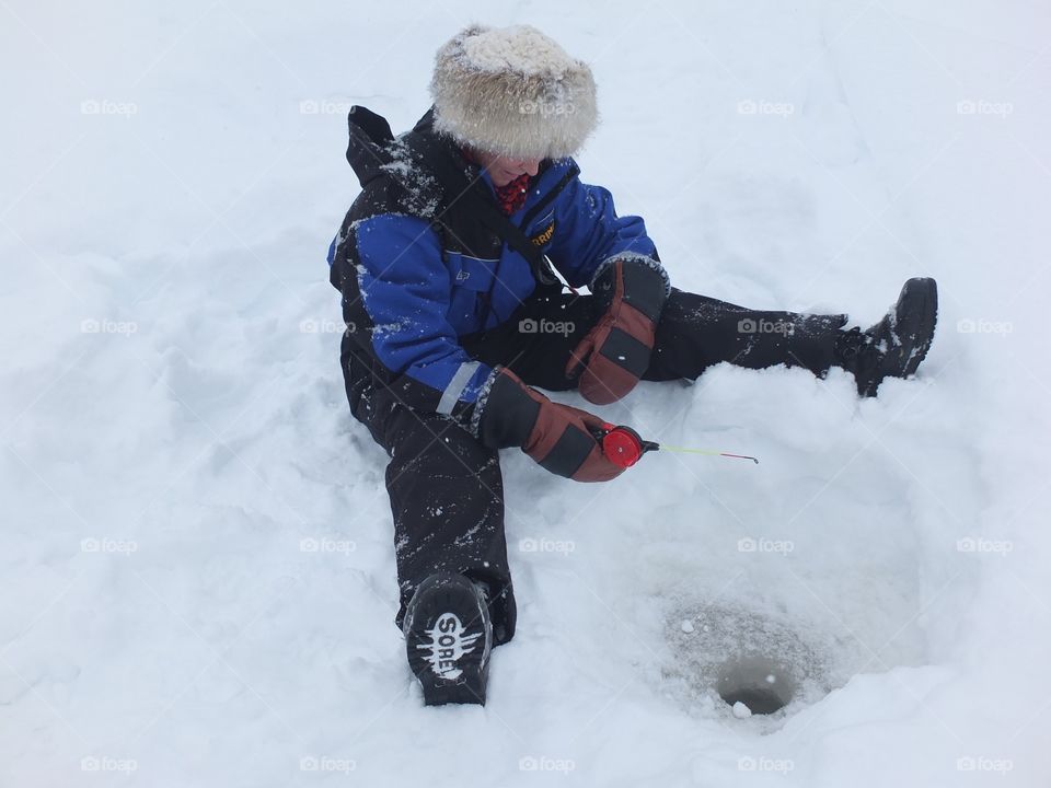 Arctic fishing 