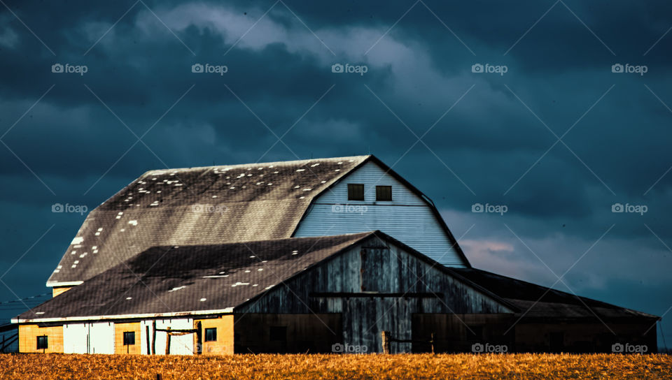 Rustic old barn