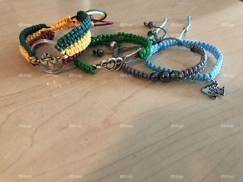 Artsy and crafty bracelets and beyond- colorful and fun
