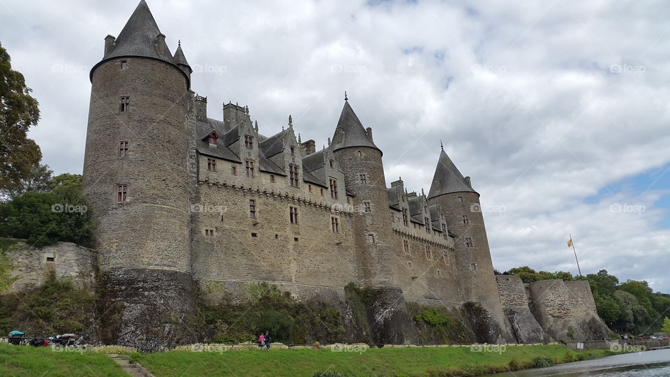 Josselin château, Brittany
