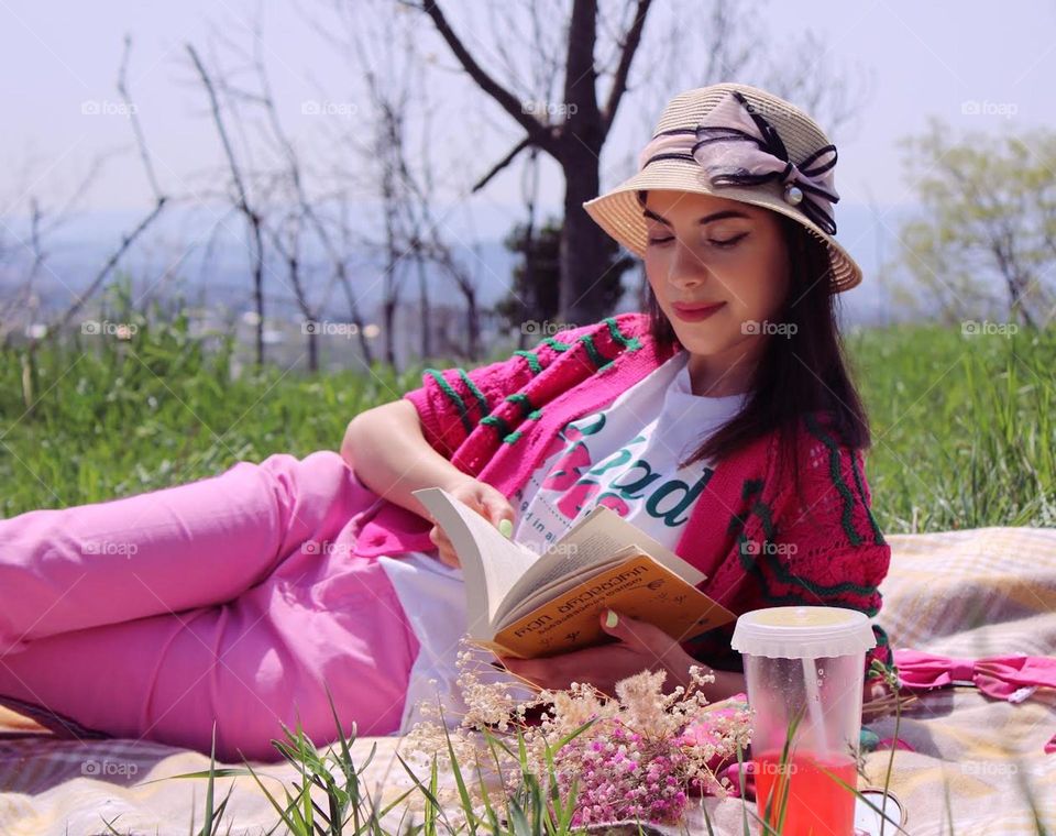 Reading book is the best meditation 