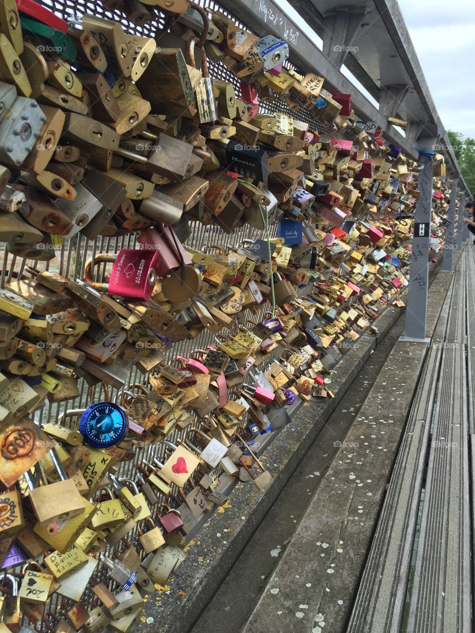 Love Locks: Paris, France