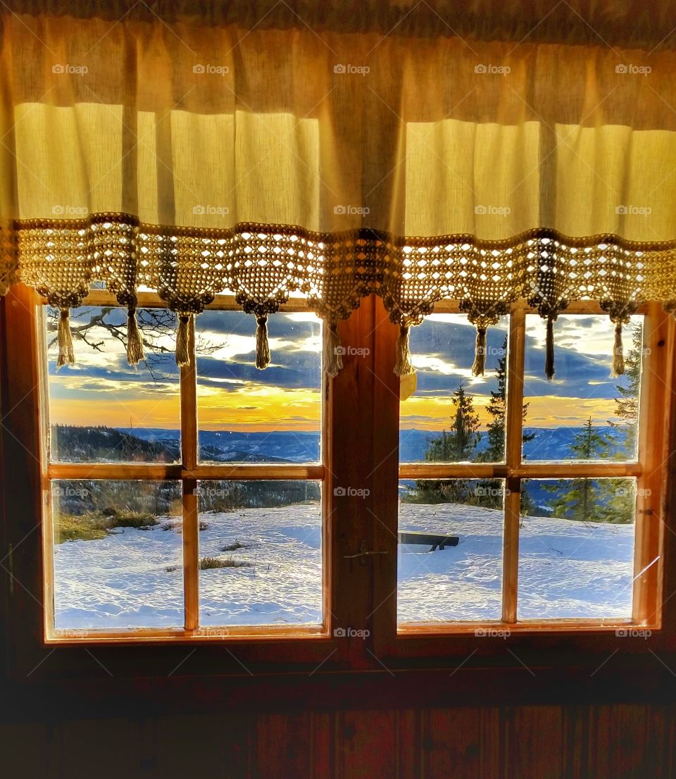 From my cottage in Tempelseter, Norway