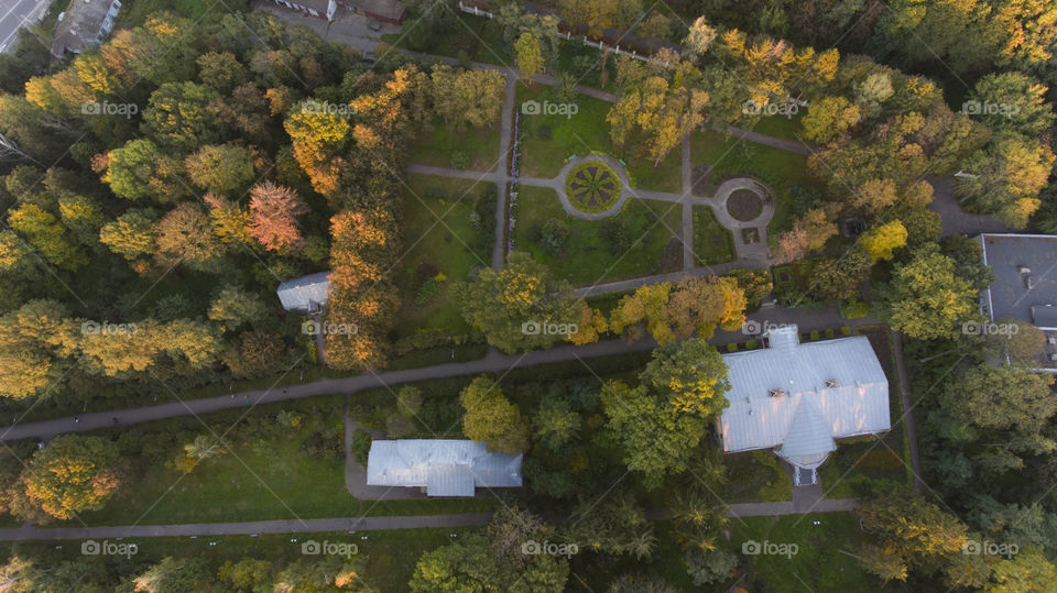 Farmstead from above 