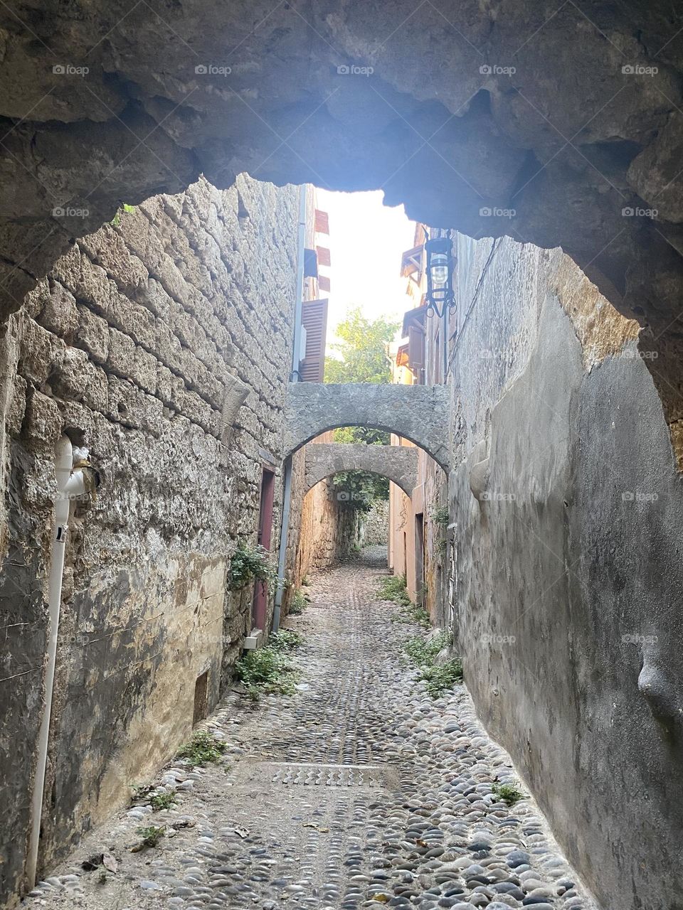 Arch alley, Rhodes 