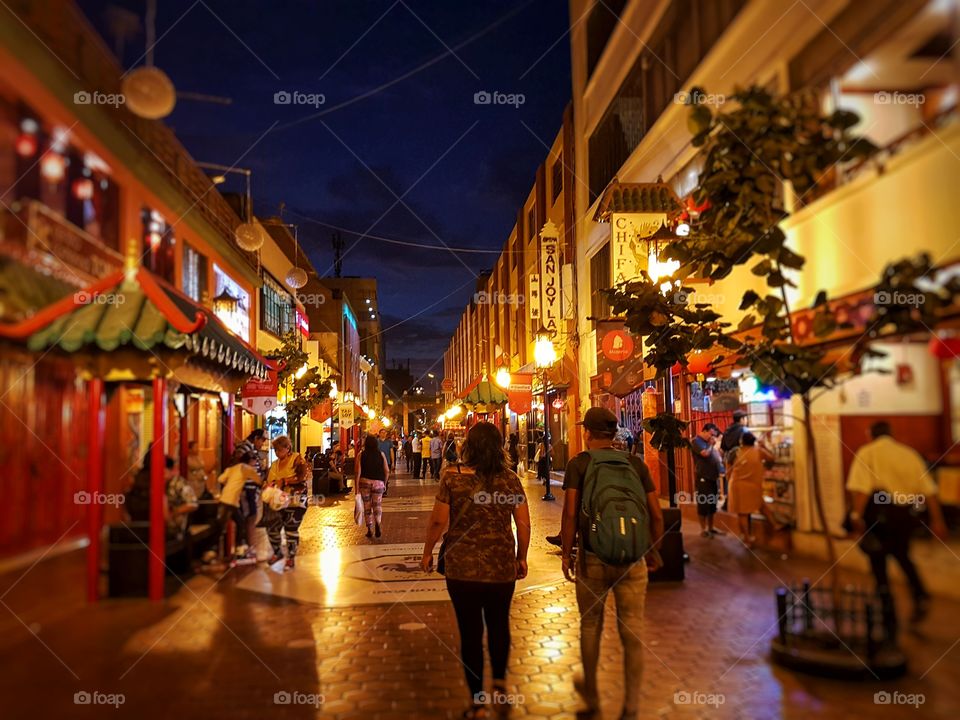 China town in Lima